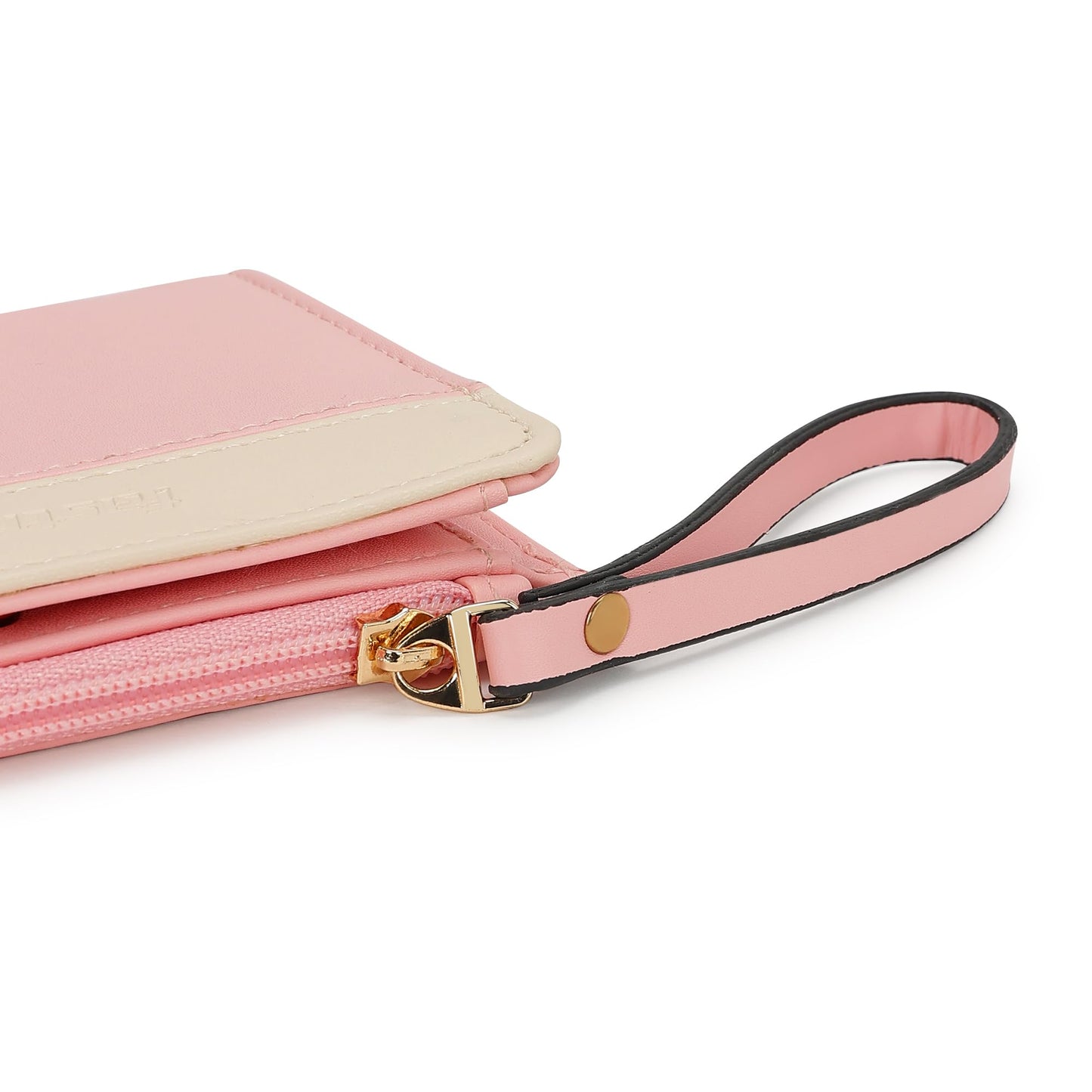 Fastrack Colour Blocked Wallet with Wristlet For Women, Girls and Ladies