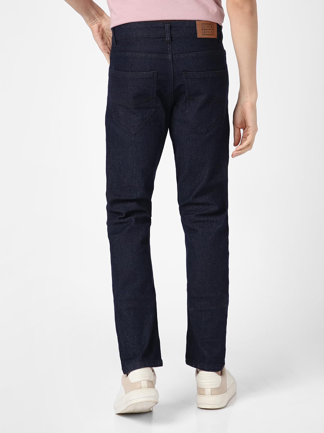 Urbano Fashion Men's Dark Blue Slim Fit Washed Jeans Stretchable (epsjean-dblu-32-02)