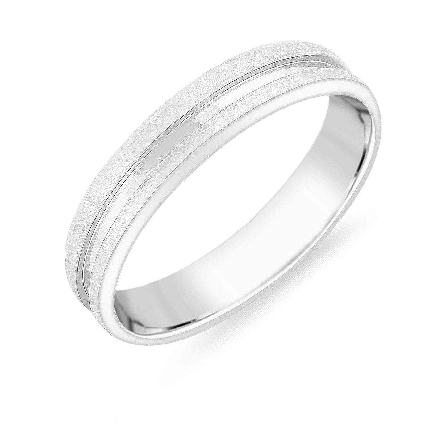 Malabar Gold & Diamonds Unisex Mine Collection 950 Platinum Ring