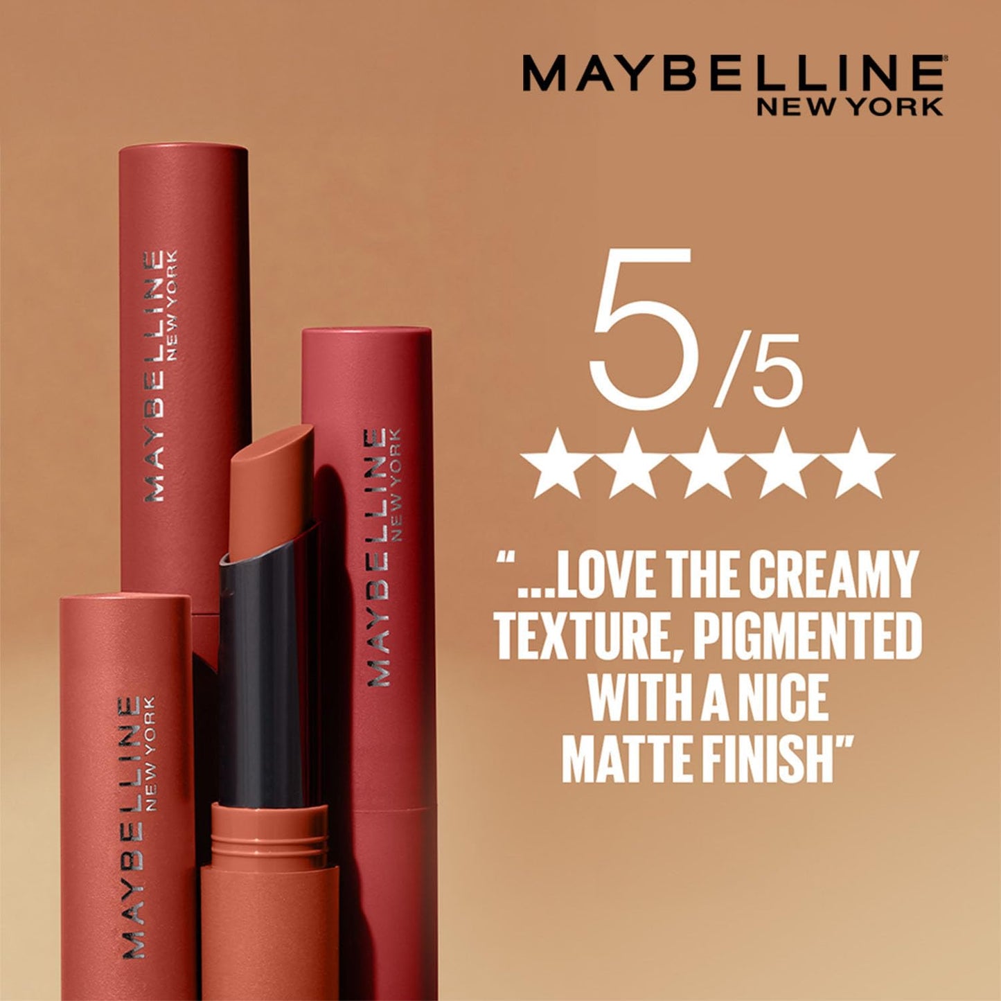 Maybelline New York Color Sensational Ultimatte Lipstick, More Berry, 1.7g