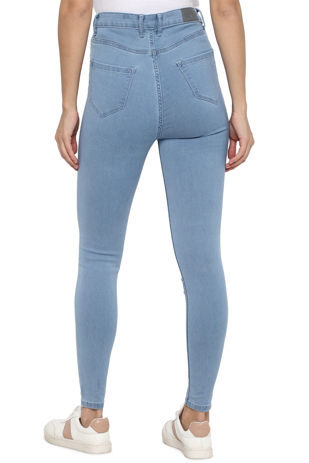 Allen Solly Women's Skinny Jeans (AHDNCSSFD97197_Blue_30)