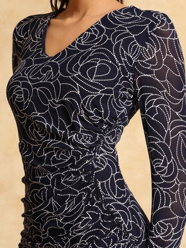 Kazo Wendy Midi Dress Blue