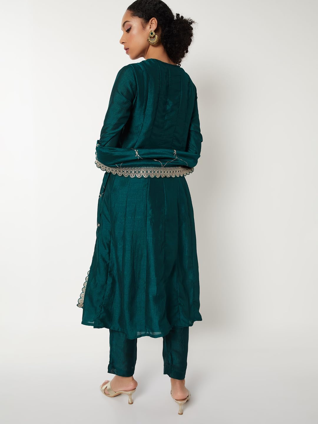 Max Women's Polyester Kurta Set