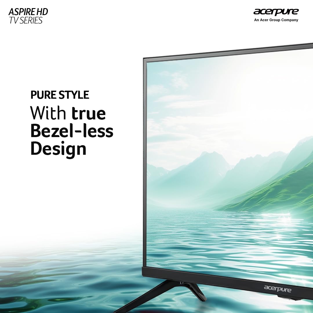 Acerpure 80 cm (32 inch) Aspire Series HD LED Smart Google TV AP32HG41AASPD Model (Black)