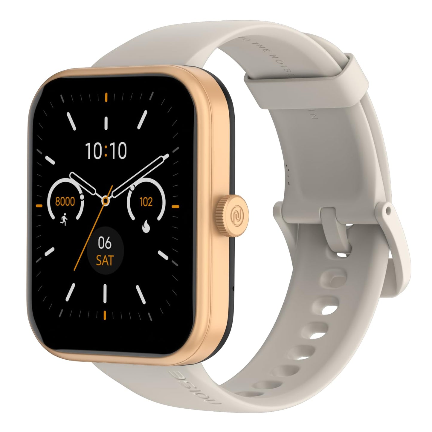 Noise Pulse 2 Max 1.85" Display, Bluetooth Calling Smart Watch, 10 Days Battery, 550 NITS Brightness, Smart DND, 100 Sports Modes, Smartwatch for Men and Women (Blush Beige)