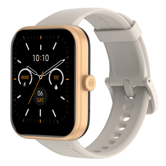 Noise Pulse 2 Max 1.85" Display, Bluetooth Calling Smart Watch, 10 Days Battery, 550 NITS Brightness, Smart DND, 100 Sports Modes, Smartwatch for Men and Women (Blush Beige)