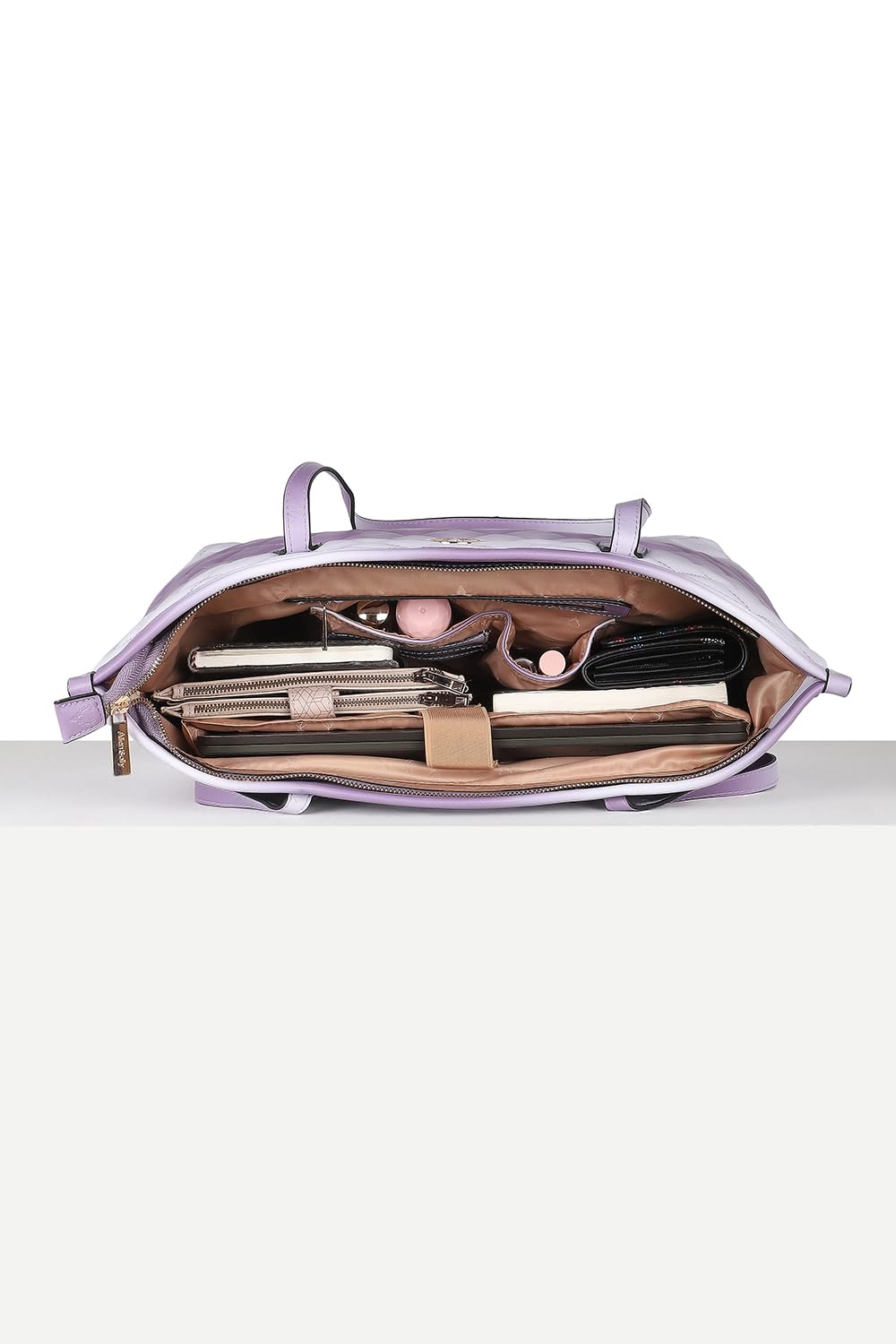 Women Lilac Casual Tote Bag