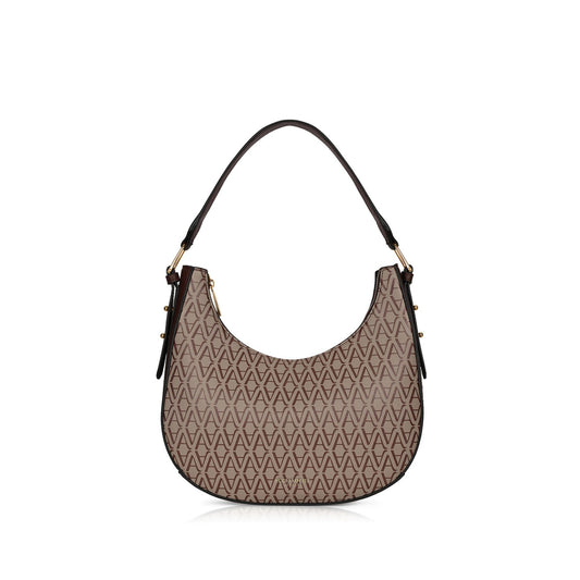 Accessorize London Women's Amara Monogram Hobo Bag I Shoulder Bag For Ladies| Ladies purse | Stylish Shoulder Bag | Ladies Gift