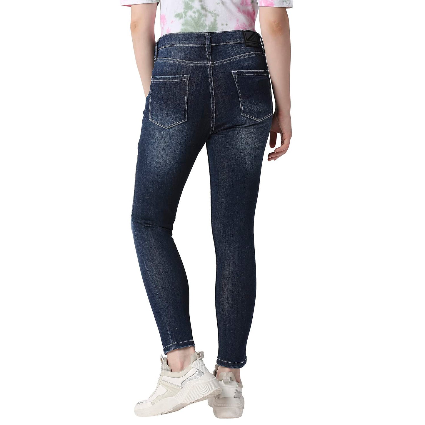 Pepe Jeans Women's High Rise Skinny Fit Jeans