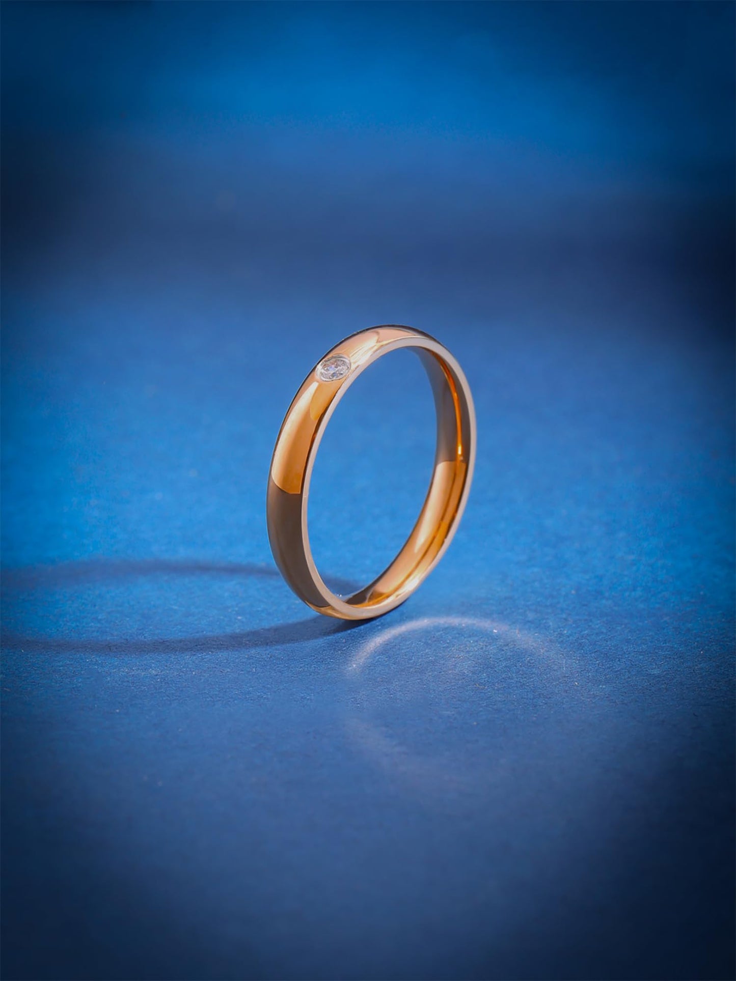 Yellow Chimes Exclusive Silver Plated Crystal studded with Cubic Zircon Ring for Women and Girls