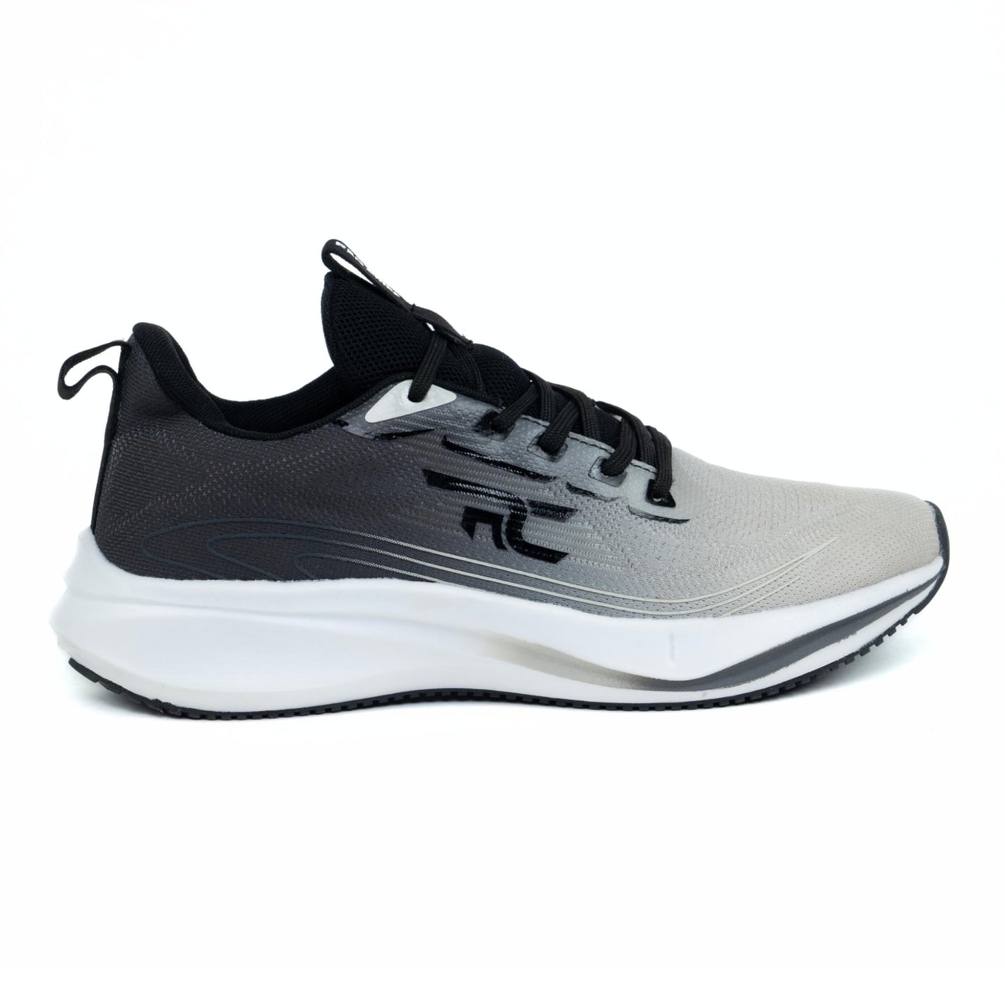 Red Chief Sports Running Shoes for Men & Boys | Stylish Lace-Up Outdoor Shoes | Lightweight Walking-Style Runners | Comfortable Athletic D.Grey-White | Size-10 | R1717 F030