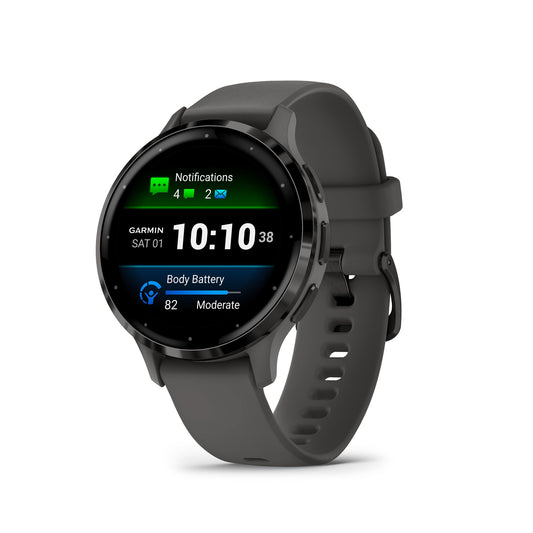 Garmin VENU 3S, GPS, WI-FI, Pebble Gray + Slate