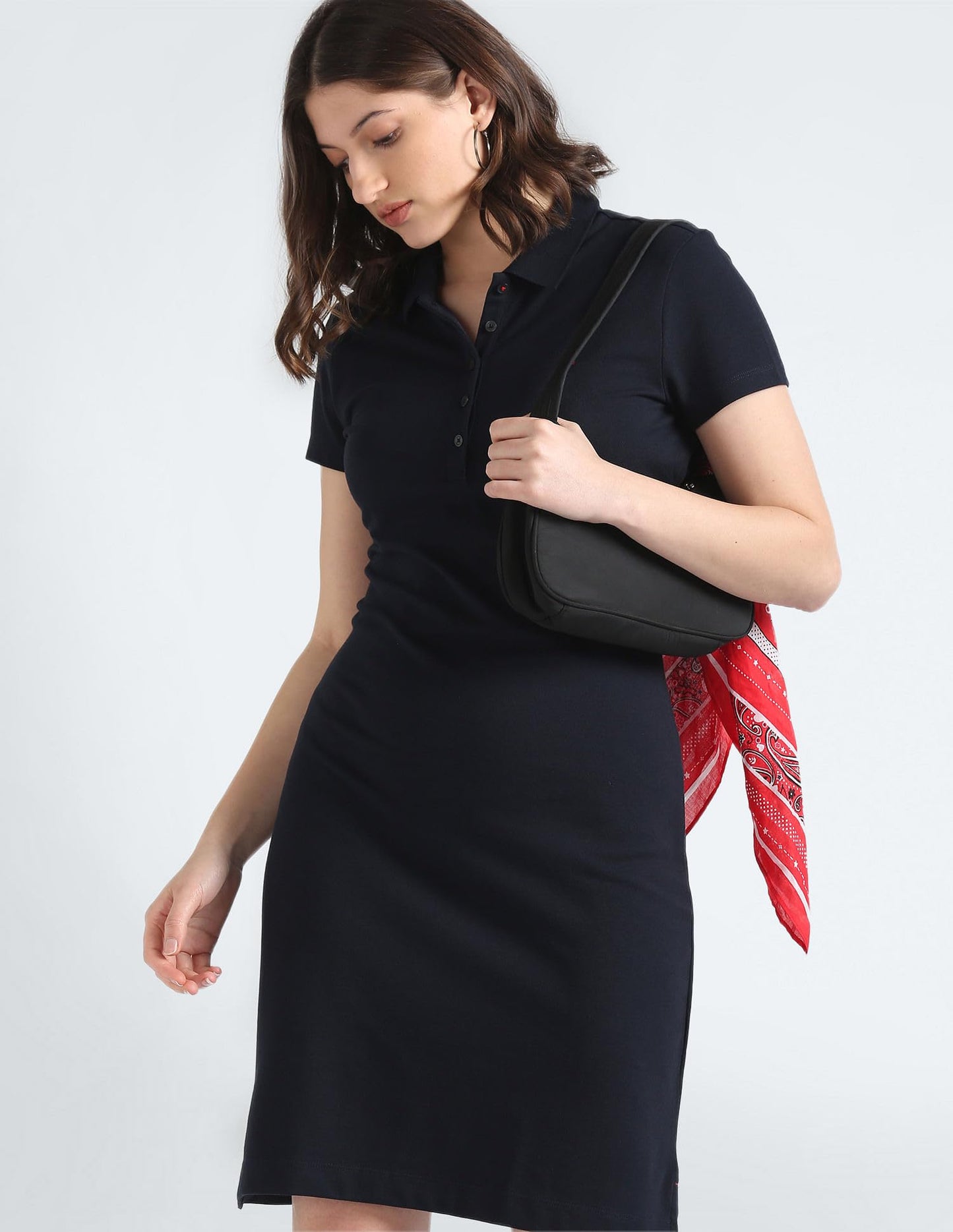 Tommy Helfiger Blue Color Womens Dress (M)