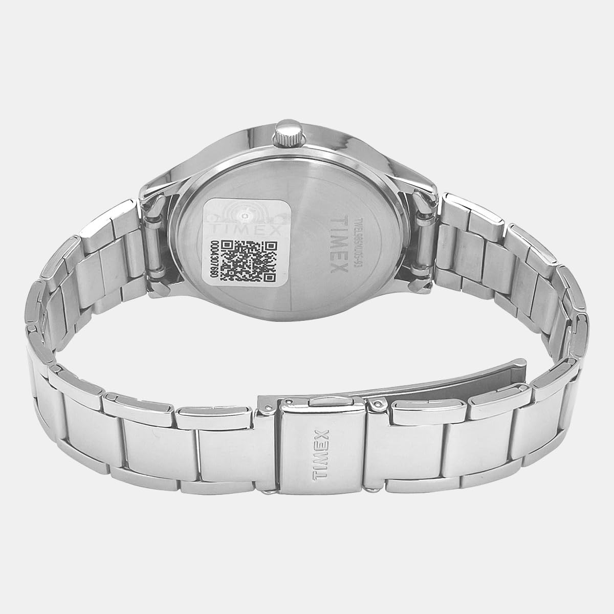 Timex Women's Mother of Pearl Round Chronograph Stainless Steel Watch TW000Q816-EX