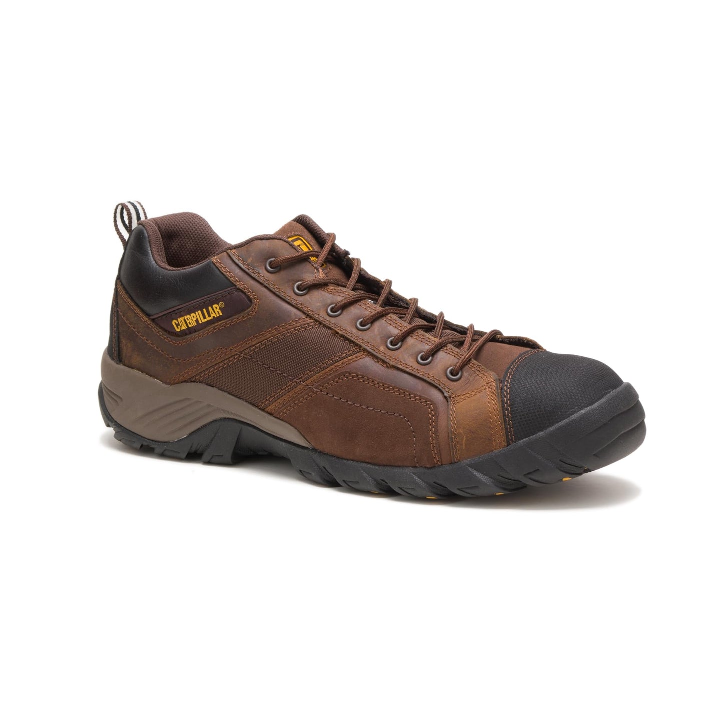 Caterpillar Men's Argon Comp Toe Lace-Up Work Boot Dark Brown 10 D(M) US