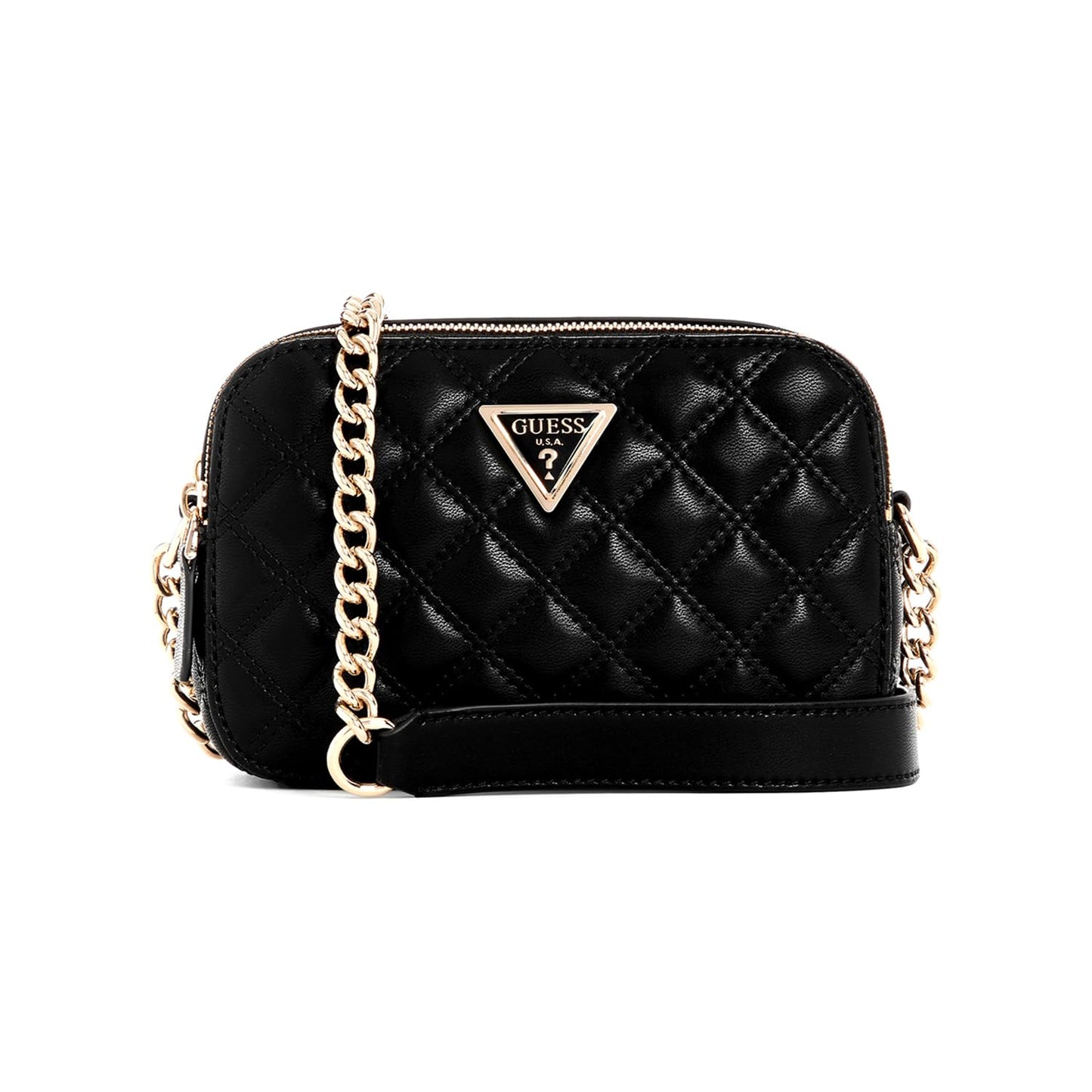 Guess Women's Black Textured Crossbody Bag| Ladies Purse Handbags | Gift For Ladies