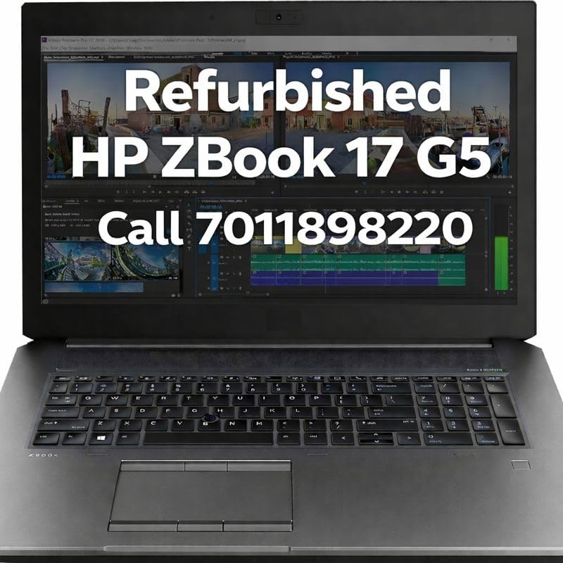 Certified ZBook 17G5 Workstation Laptop | Core i5 8th Gen 8500H Quad-Core |16GB DDR4 RAM | 512GB SSD | 17.1" HD+ Display | Win11 Pro