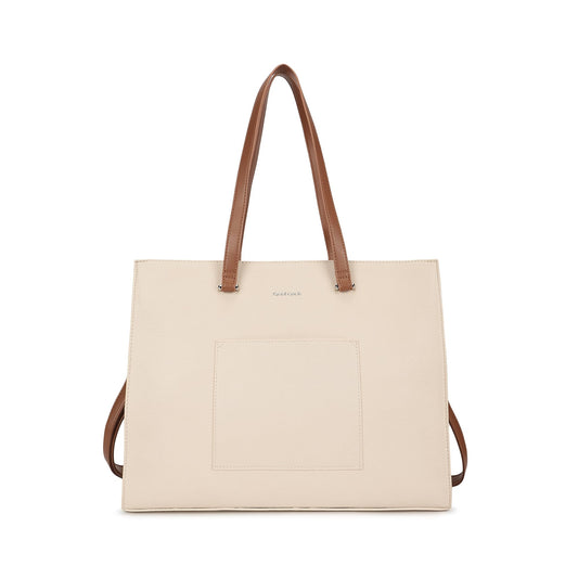 Fastrack CarryAll Laptop Tote | Faux-Leather Women’s Tote Bag | 14'' Laptop Sleeve, Dual Carry Options & Multi-Compartment Design