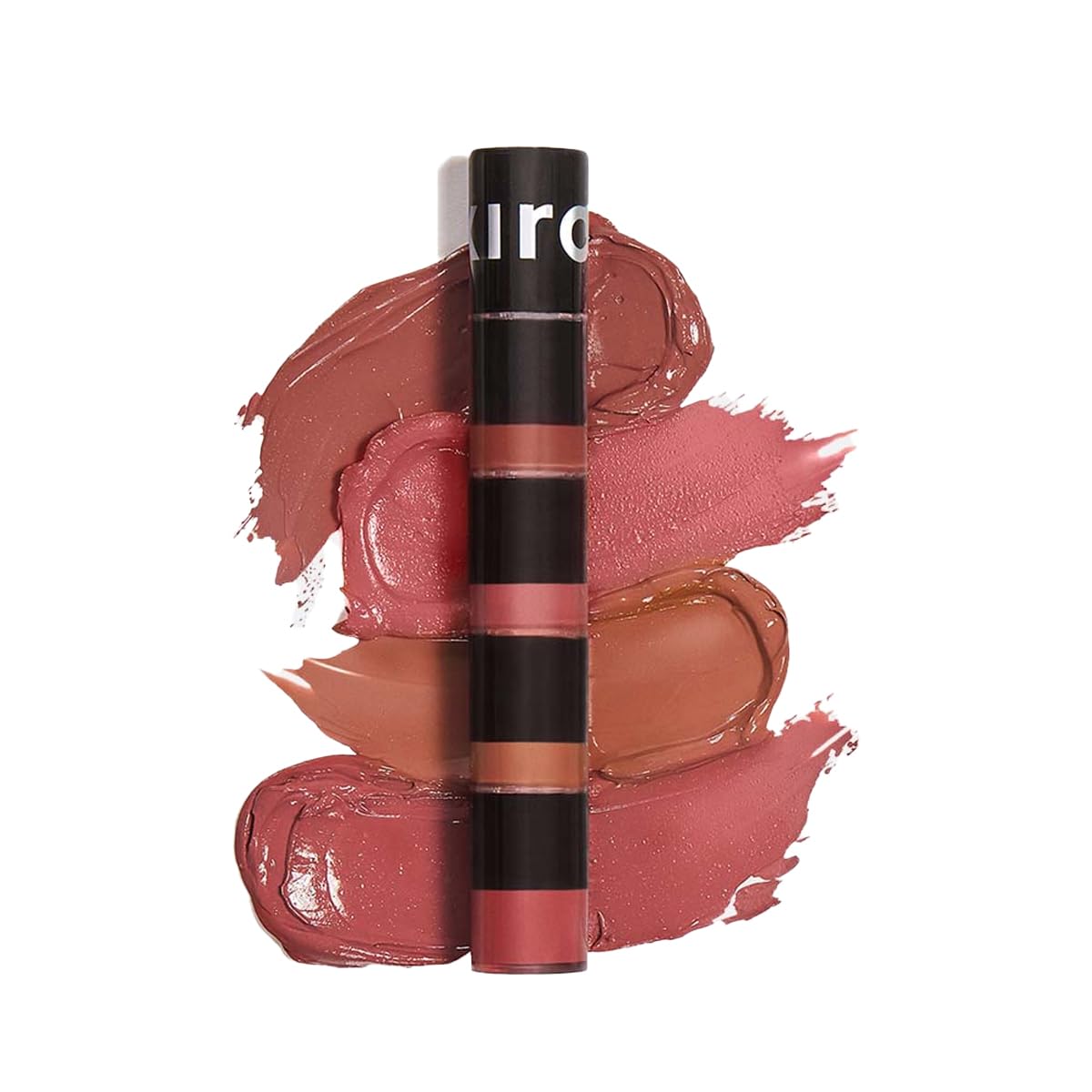 Kiro Four Play Non-Stop Airy Matte Liquid Lip Stack – Ultimate Quad, 6ml | 4 Nude Lipstick Shades | Long-lasting, Transfer-proof, Hydrating, Lightweight | Infused with Avocado & Apricot Oils