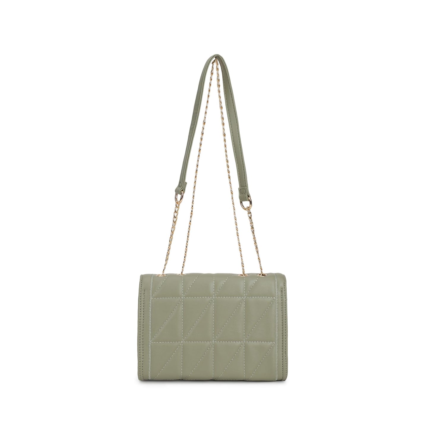 Fastrack Structured Quilted Sling Bag For Women, Ladies and Girls | Made Up of Premium Semi PU Leather Material