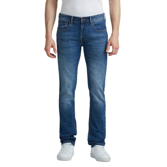 Pepe Jeans Men's Mid Rise Slim Fit Jeans