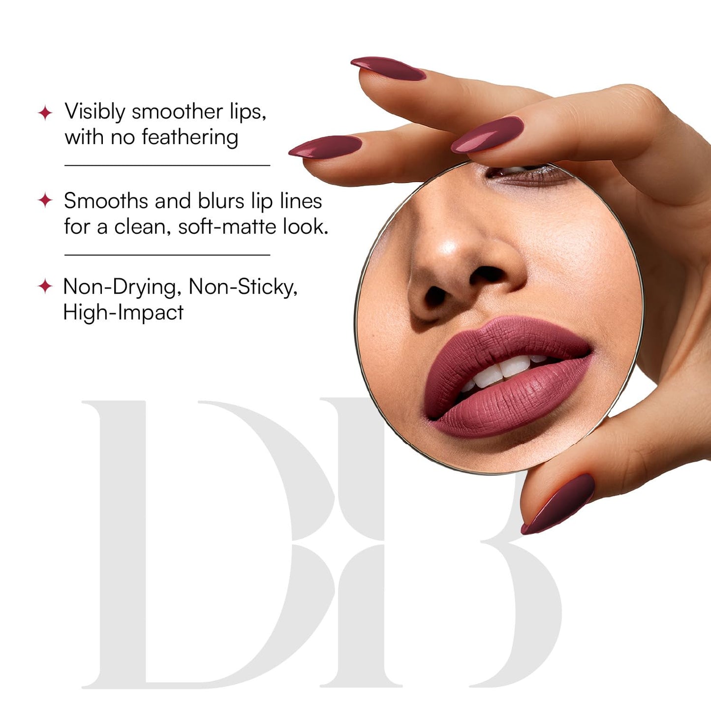 Dream Beauty Intuition Lipstick – ROOH | Mauve Pink | Creamy Matte, Smooth Glide | Lightweight, Non-Drying, High Color Payoff | Everyday Wear | 4.2g