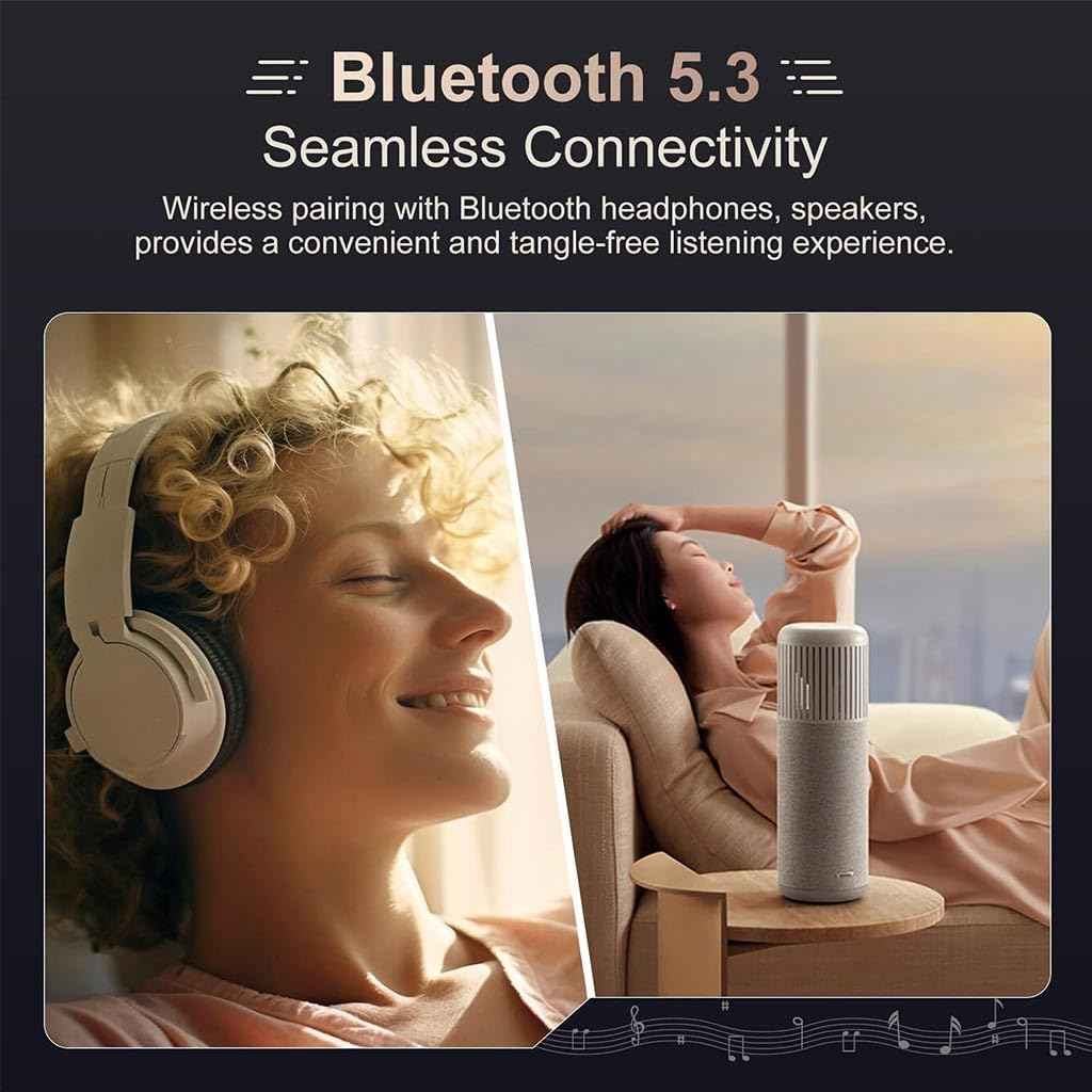 AUDIOCULAR M71 MP3 Music Player with Bluetooth 5.3, HiFi Speaker, 2.4” Touch Screen, 32GB Storage (Up to 128GB), Dual Audio Jack, Type-C Port, Video Playback, E-Book, Alarm, FM Radio etc. (32GB-Grey)