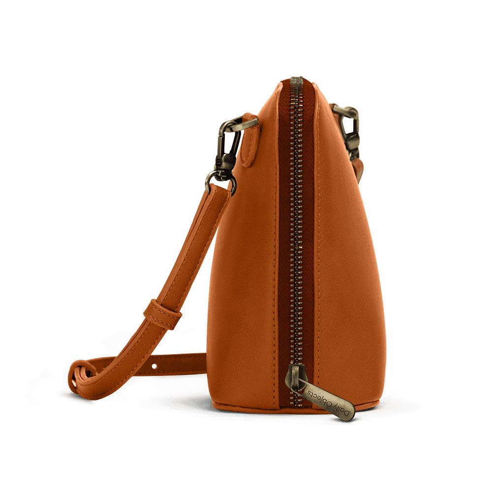 DailyObjects Trapeze Sling Crossbody Bag for Girls and Women | Made with Durable Vegan Leather Material | Carefully Handcrafted | Zip Closure | Adjustable and Detachable Straps | Multicolor