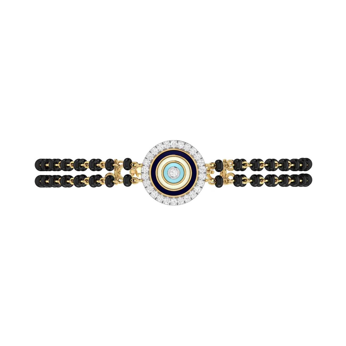 PC Jeweller 18k (750) Yellow Gold and Solitaire Bracelet for Women