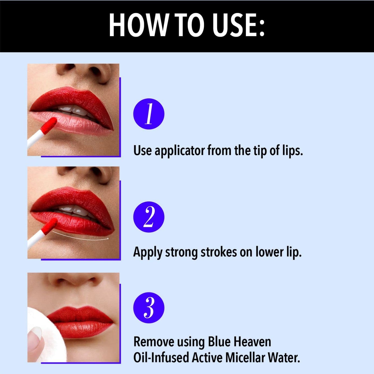 Blue Heaven Hyper Stay Weightless Liquid Matte Lipstick | Long-lasting & Smudge Proof | Non-Transfer Matte Lipstick for Women| Mystic Maroon-05 | 6ml