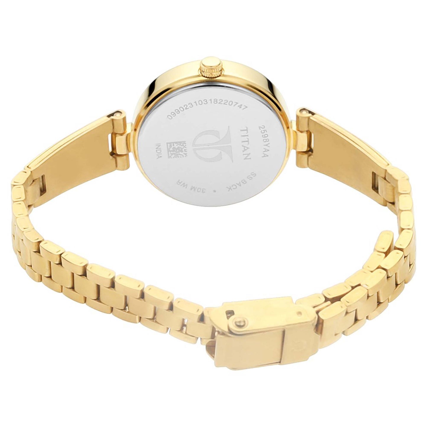 Titan Karishma Analog Silver Dial Women's Watch NM2598YM02/NN2598YM02