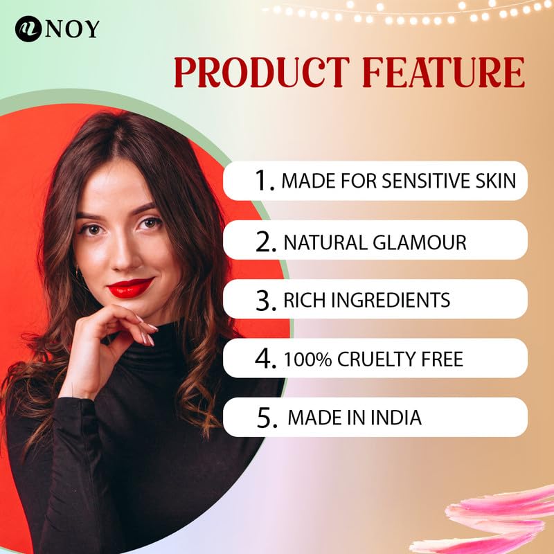 NOY Makeup Kit For Bride Artful Creations Non Transfer & Non Sticky NO#795 (All In One Makeup Set 15 Pieces)