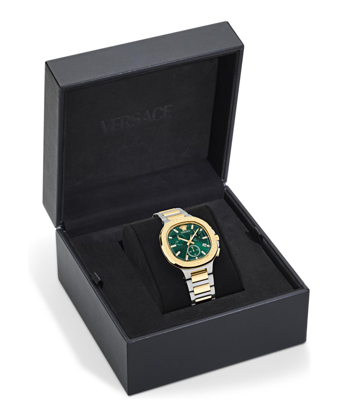 Versace Analog Green Dial Unisex's Watch-VEVCA0624