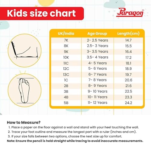 PARAGON Disney Girls Peach Casual Shoes | Comfortable, Durable & Stylish Sneakers with Velcro, Cushioned Support, and Versatile Design | Perfect for Everyday Wear
