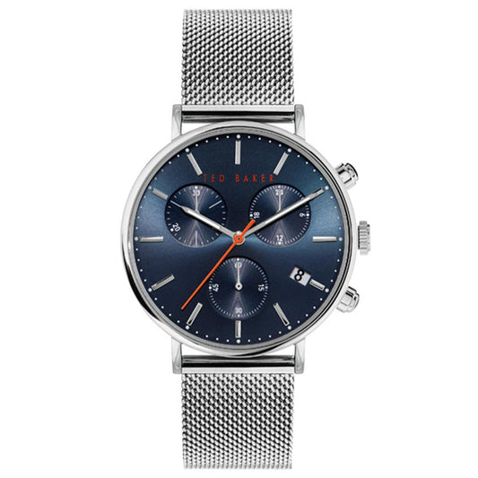 Ted Baker Analog Silver Dial Men's Watch-BKPMMS120