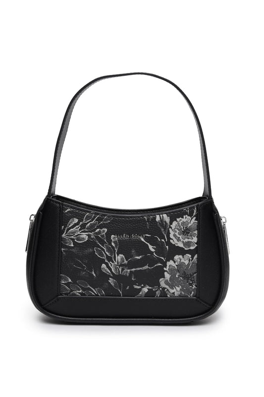 Allen Solly Womens Floral black HANDBAG