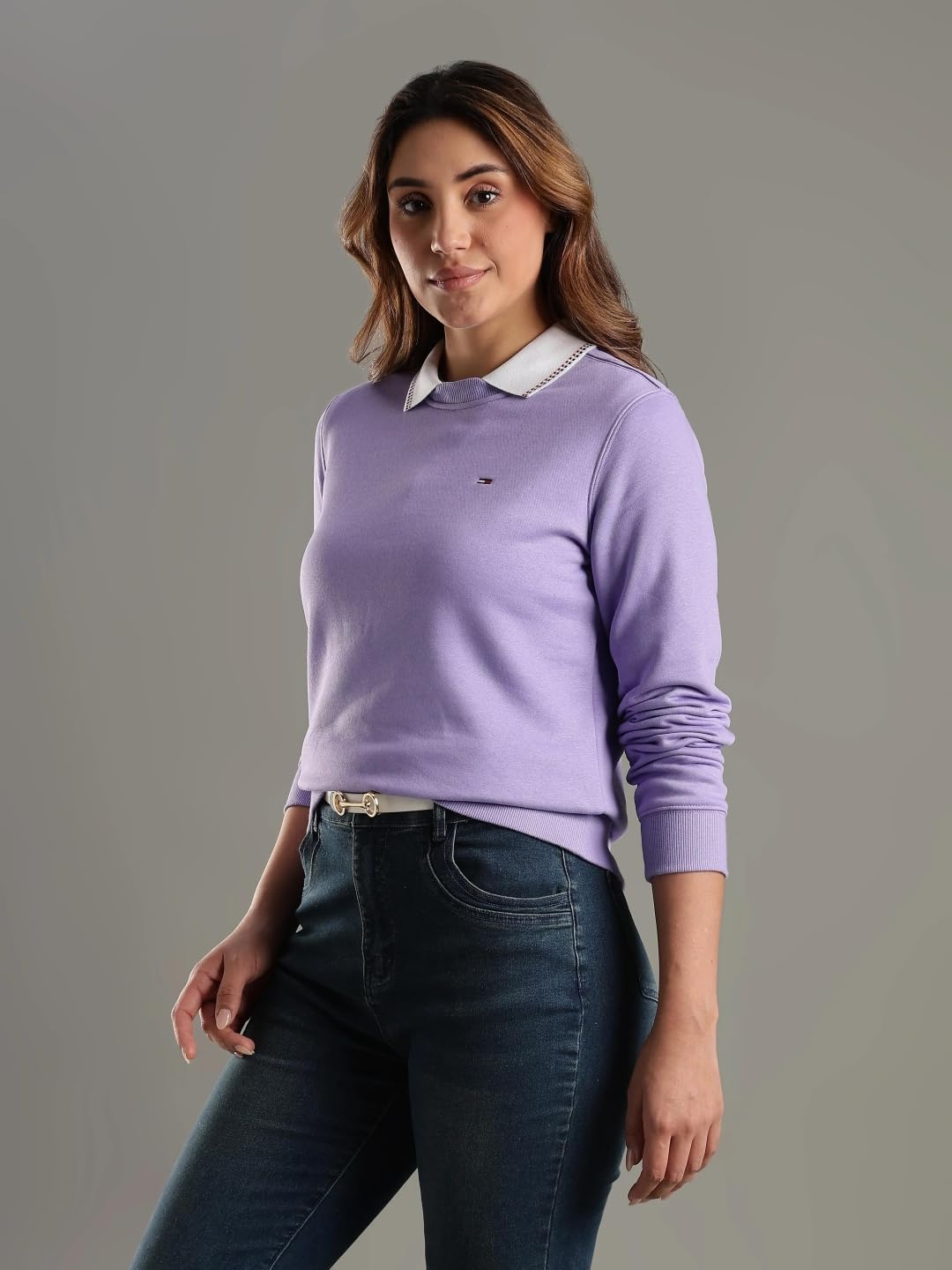 Tommy Hilfiger Regular Fit Cotton Crew Neck Sweater