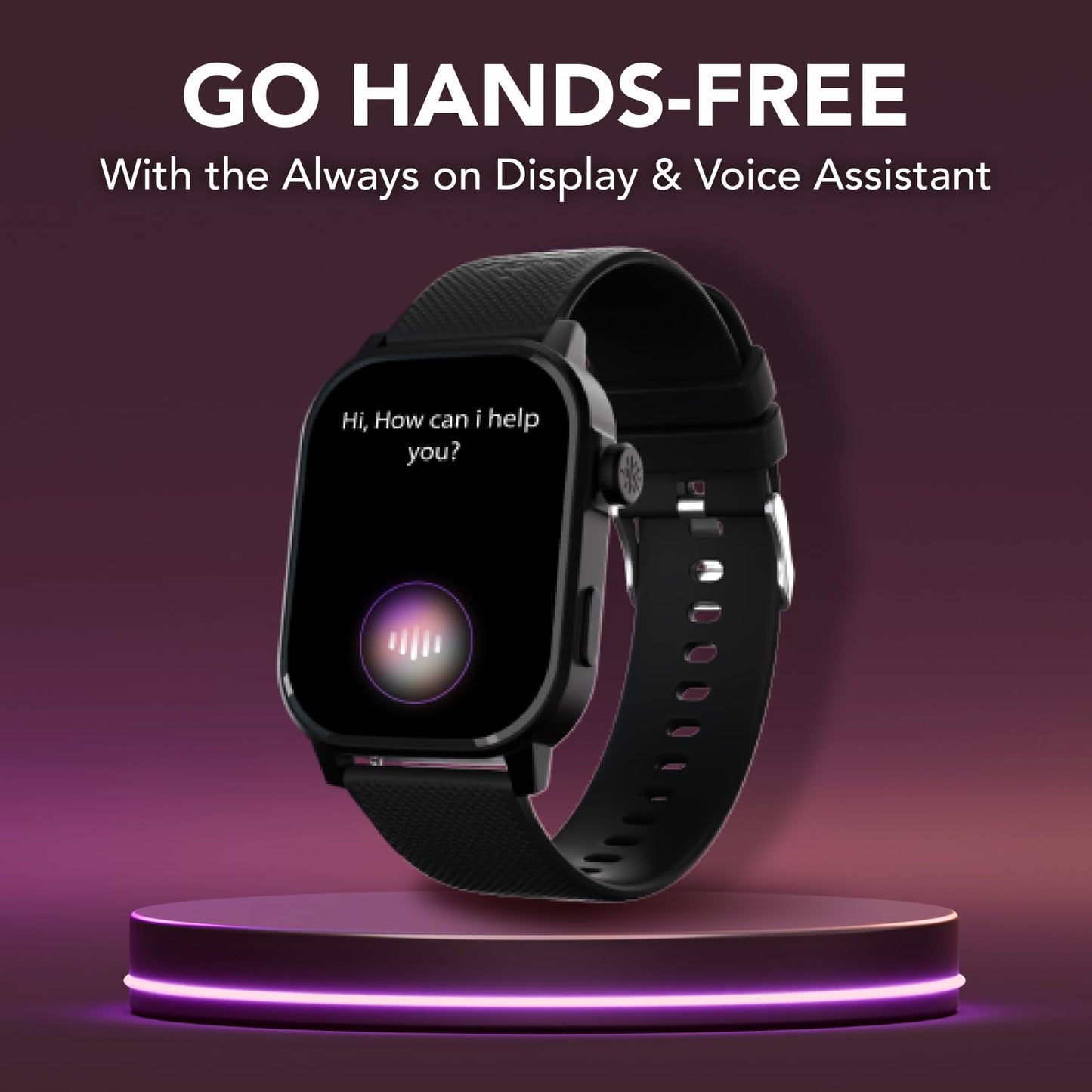 (Refurbished) Cultsport Newly Launched Ace X 1.96" AMOLED Smartwatch, Premium Metallic Build Smartwatch, Always On Display, Bluetooth Calling, Live Cricket Score, Health Tracking, Functional Crown