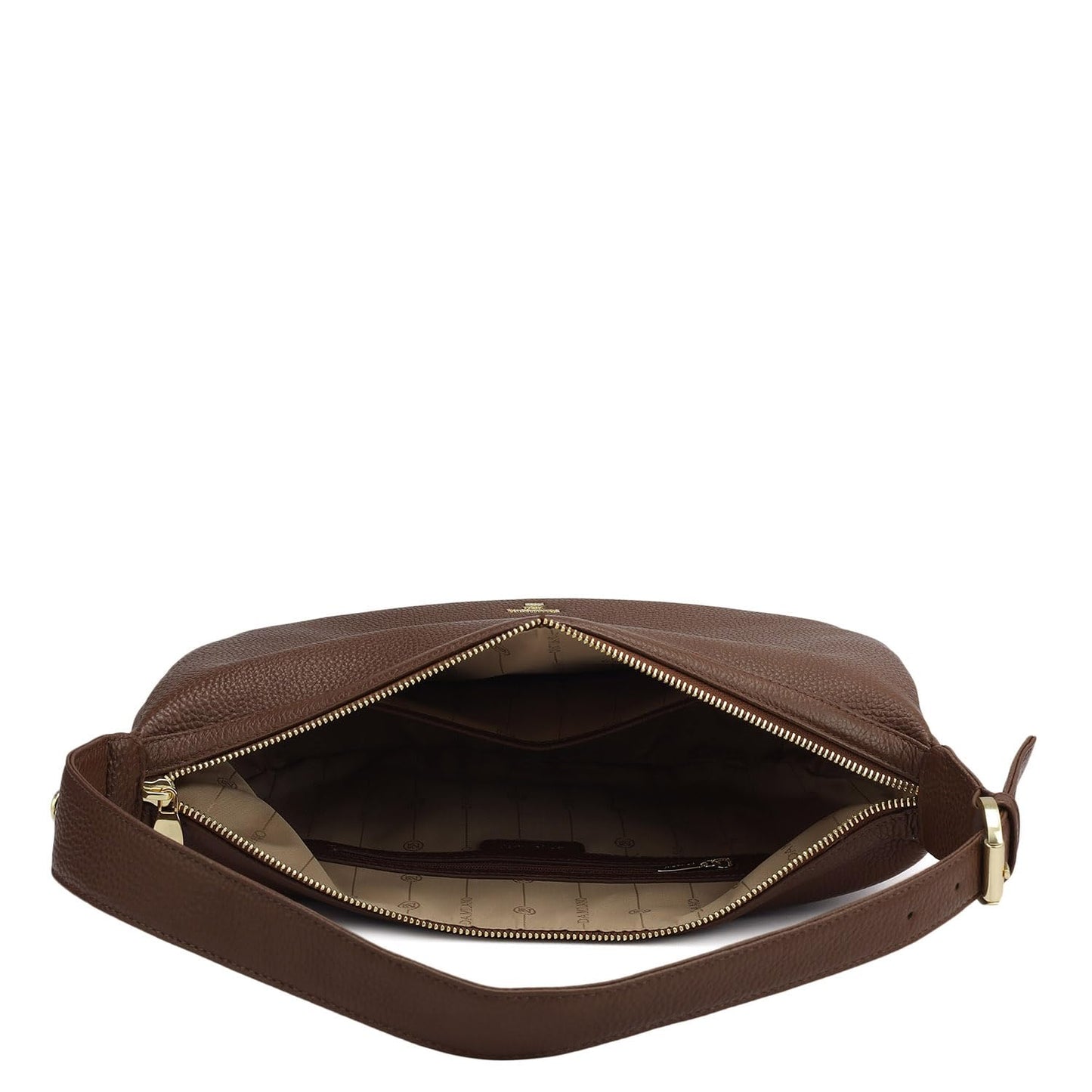 Da Milano Women's Leather Shoulder Bag - Brown