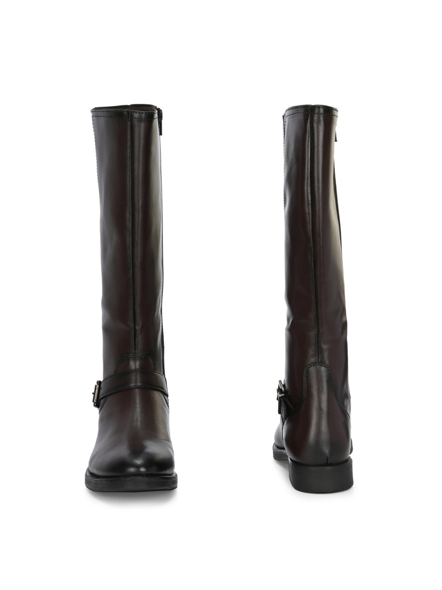 Delize Brown women mild Heel Knee Boots 64480-37