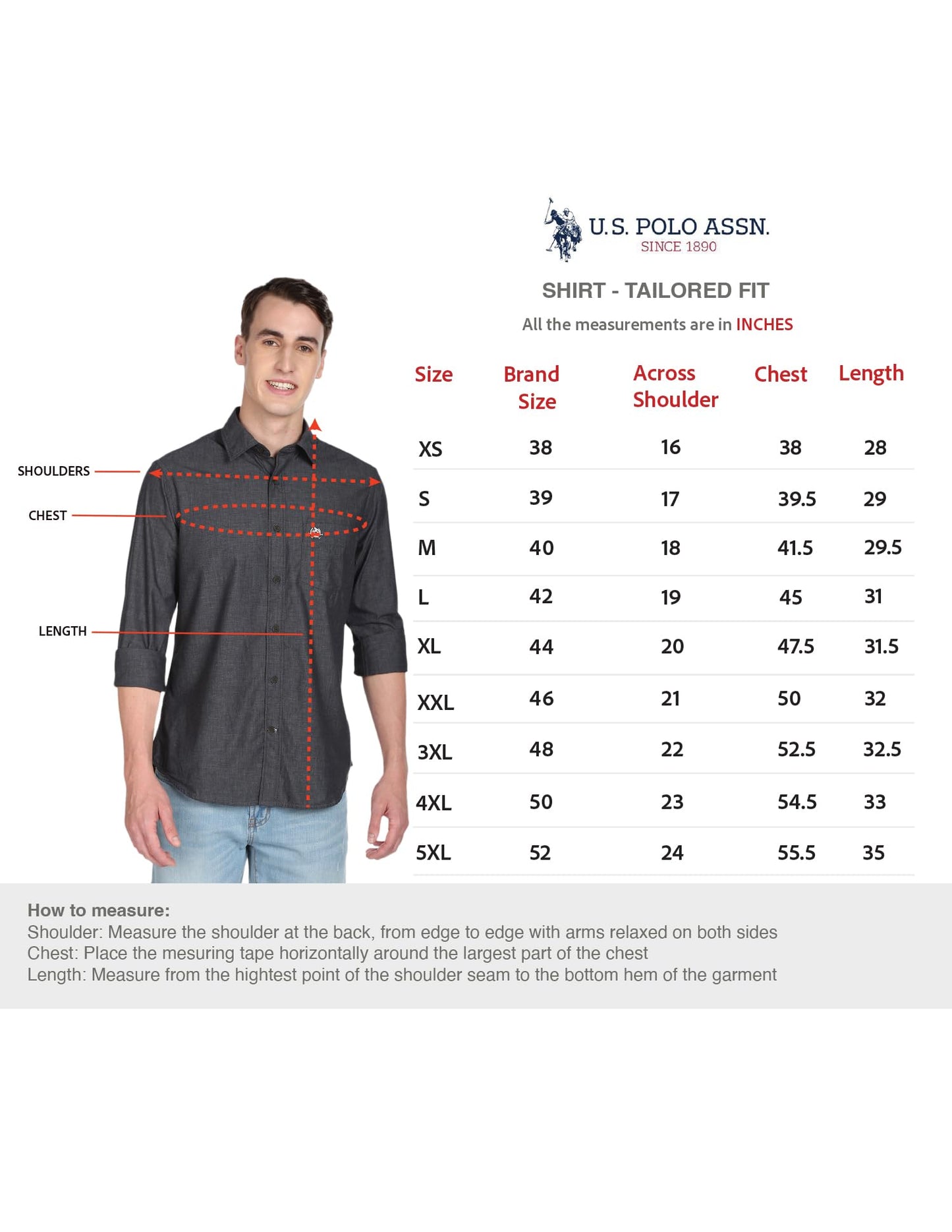 U.S. POLO ASSN. Men's Solid Cotton Dobby Tailored Fit Shirt (USSHTO2709A_Navy_M)