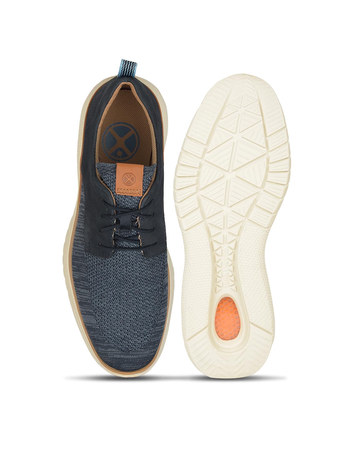 Hush Puppies Mens Casual Shoes - Blue (7Uk)