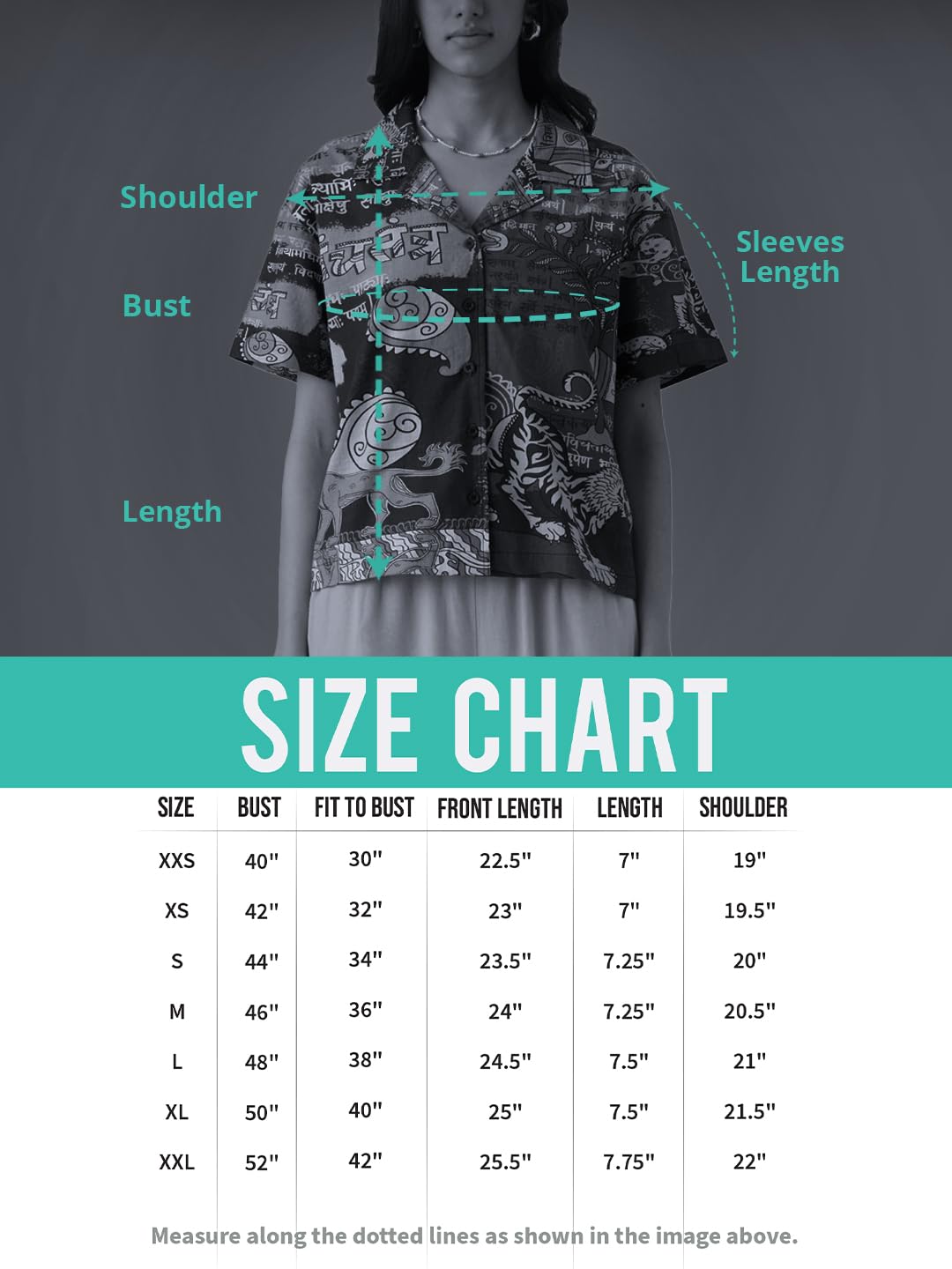 The Souled Store Cotton Linen: Believe Women and Girls Short Sleeves Collared Neck Button Front Beige Embroidered Oversized Fit Lightweight Casual Streetwear Boyfriend Shirts