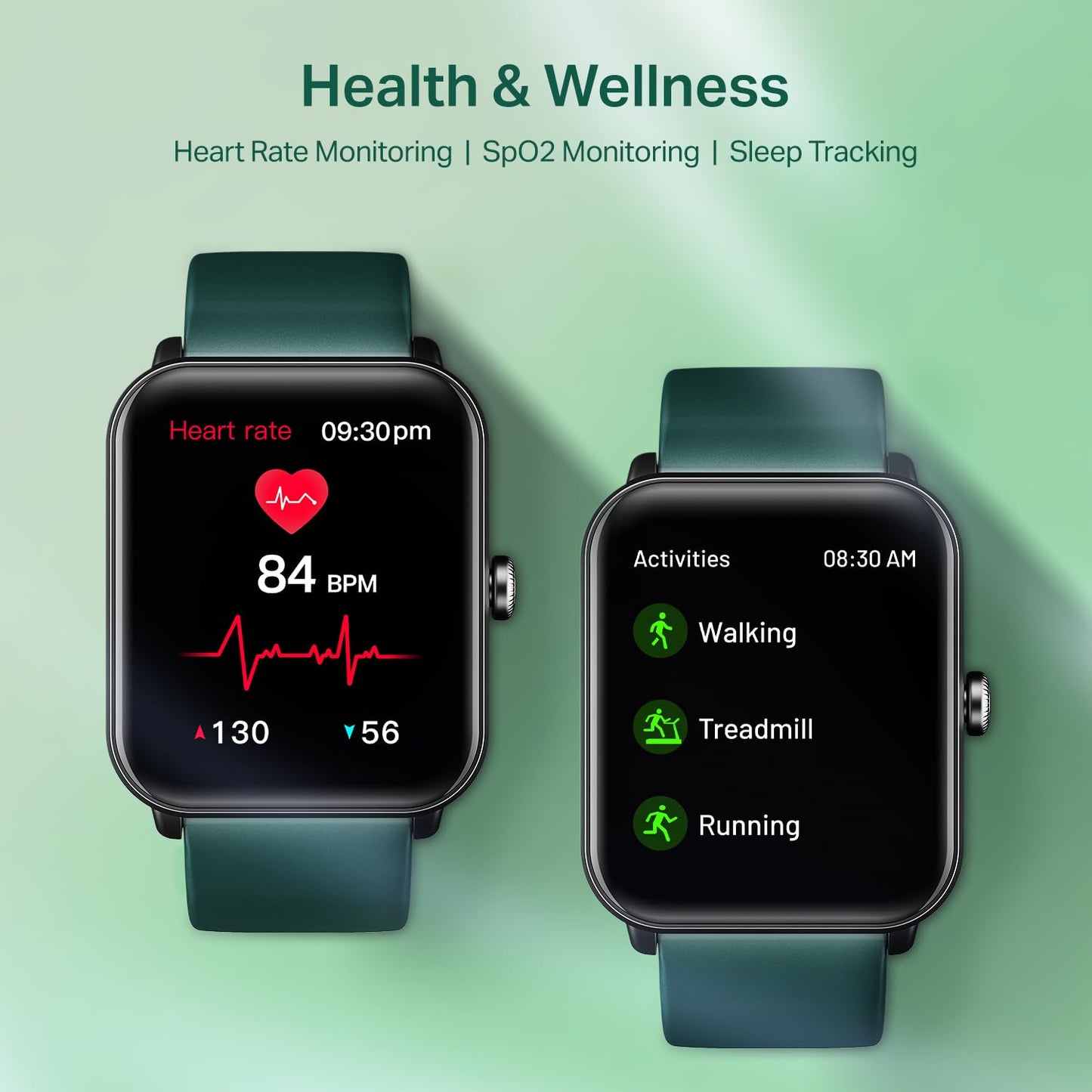 boAt Wave Call 2 with 1.83” HD Display, Advanced BT Calling, Functional Crown, Cloud & Custom Watch Faces, Multiple Sports Modes, IP67, HR, Sleep & SPO₂ Monitor Smart Watch(Pine Green)