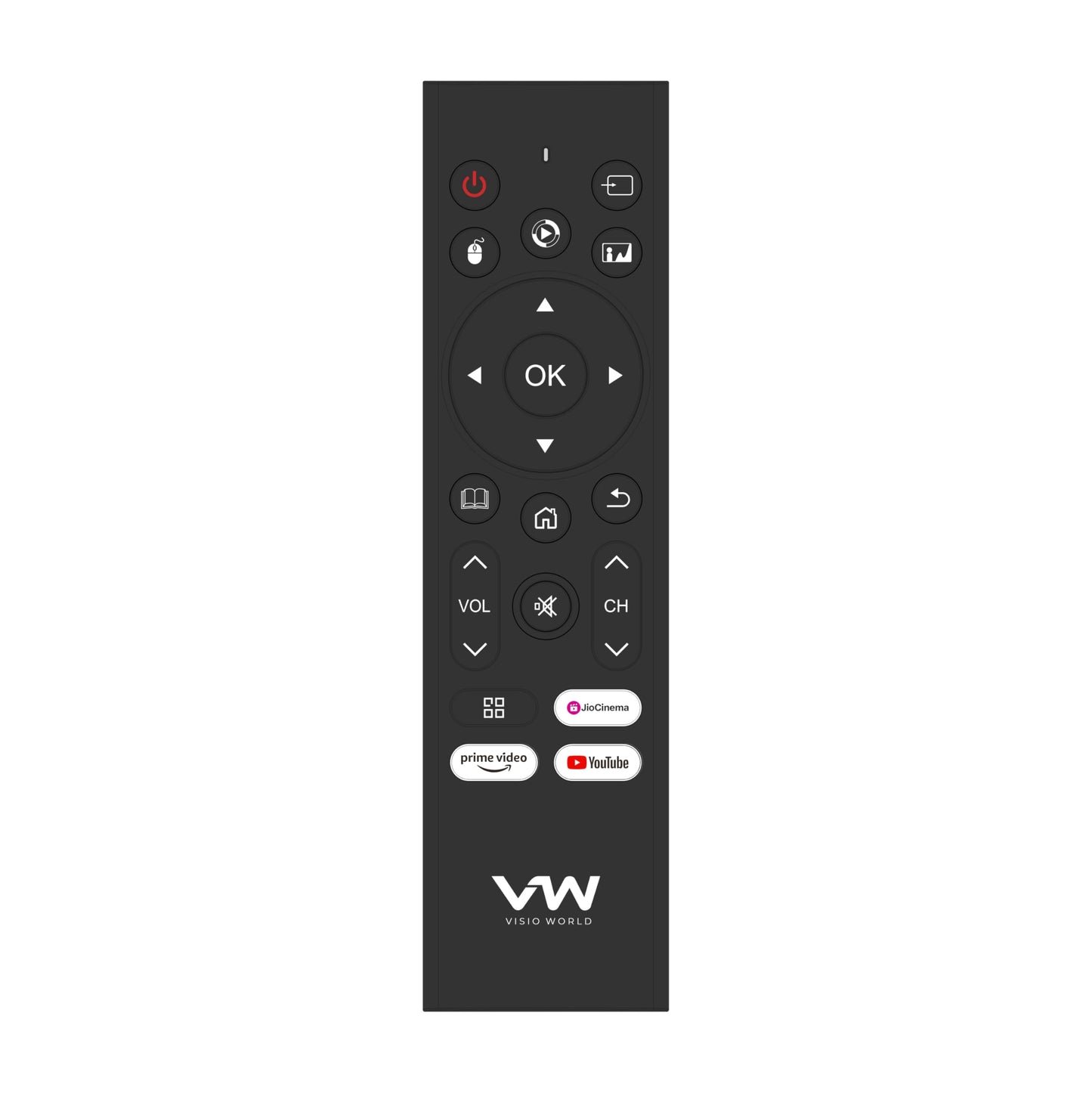 VW 80 cm (32 inches) Frameless Series HD Ready Android Smart LED TV VW32S (Black)