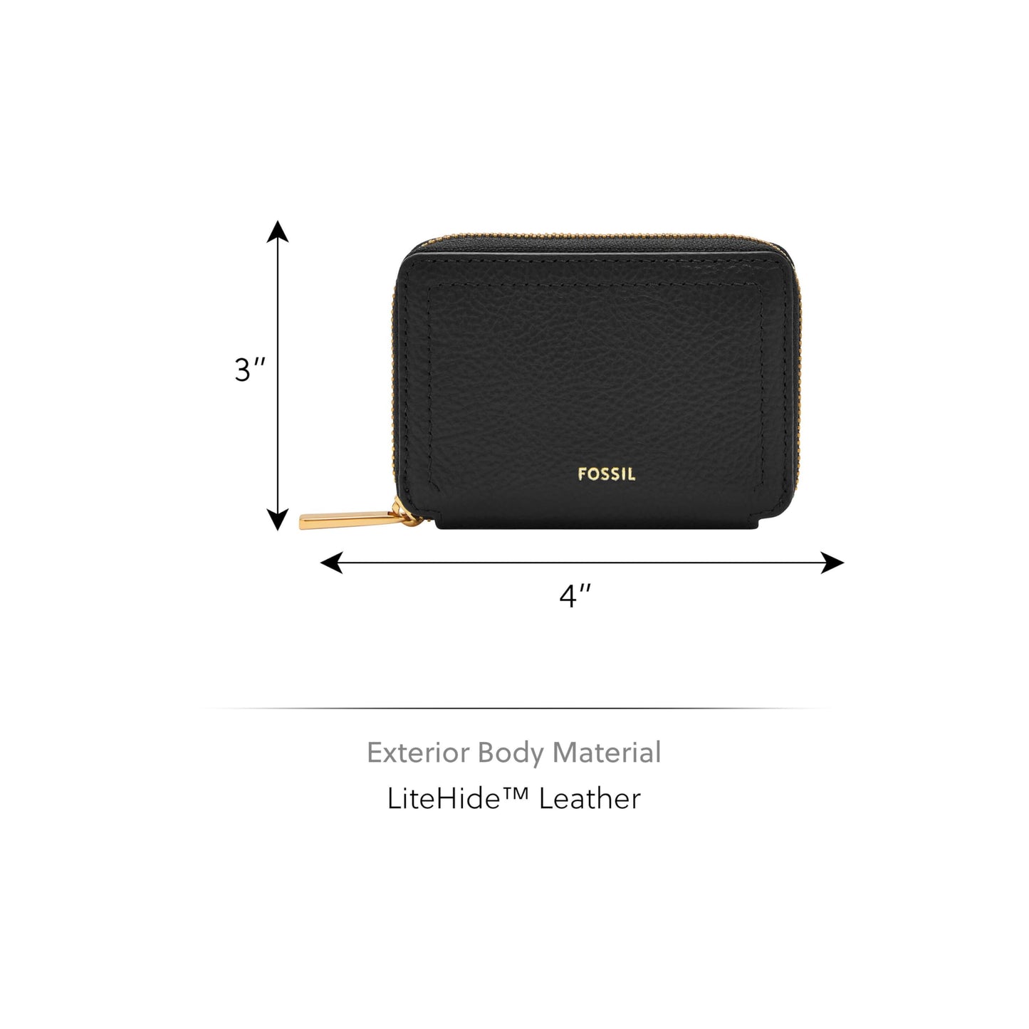 Fossil Logan Black Card Case SL10045001