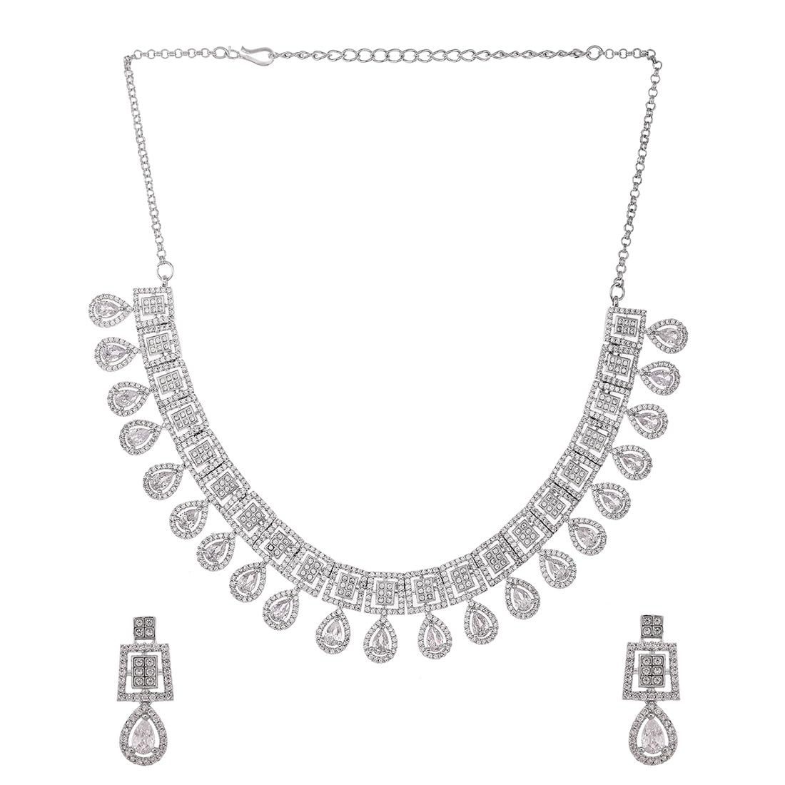 VOYLLA Victorian Jewelry Inspired Necklace Set For Women|Womens Jewellery Set|Gift For Women|Womens Gift|Gift For Her|