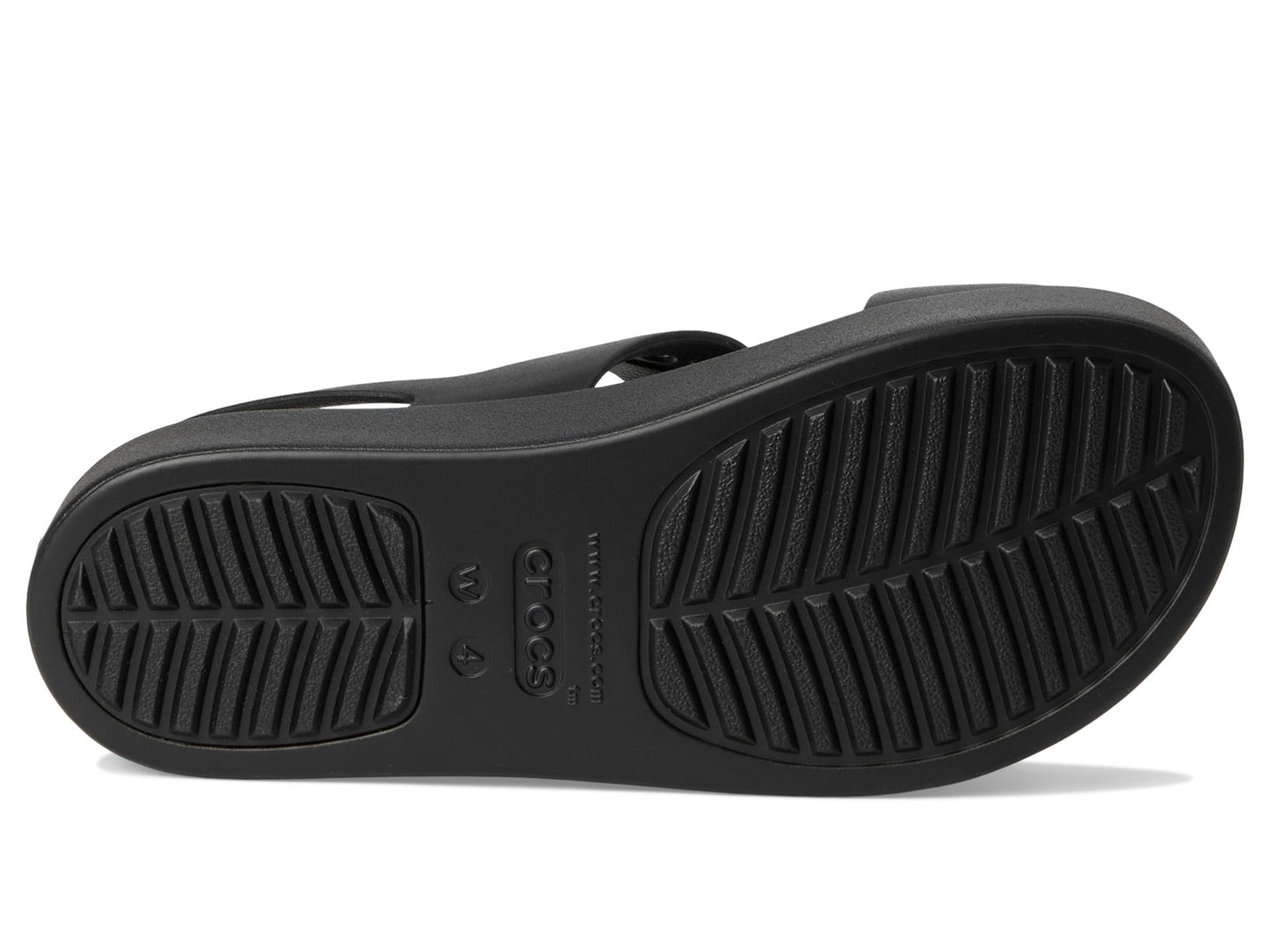 Crocs Brooklyn 4U Women Sandal (UK Size-9|Color-Black)