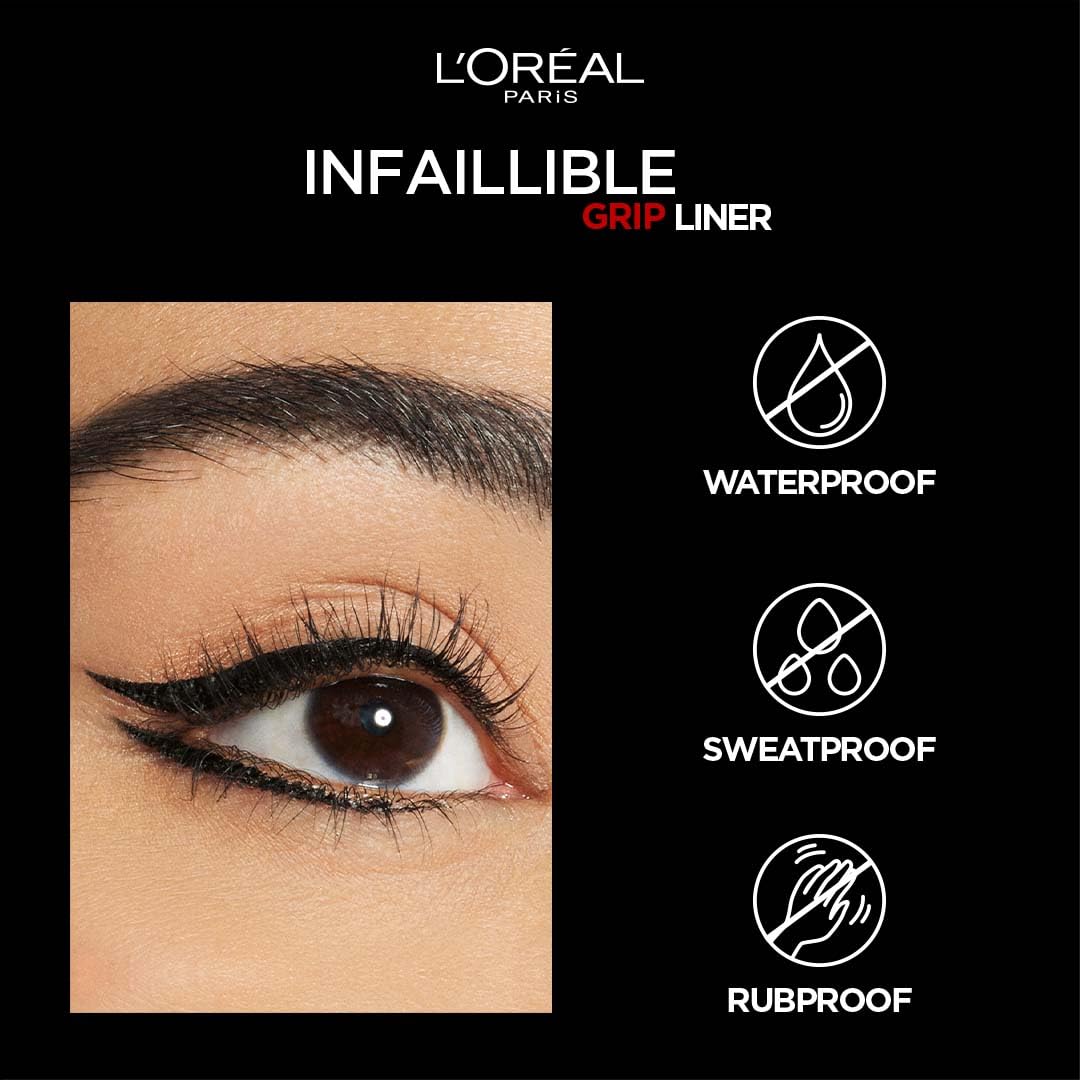 L’Oreal Paris Infaillible Grip 24H Matte Liquid Liner - 02 Blue, 5.7ml