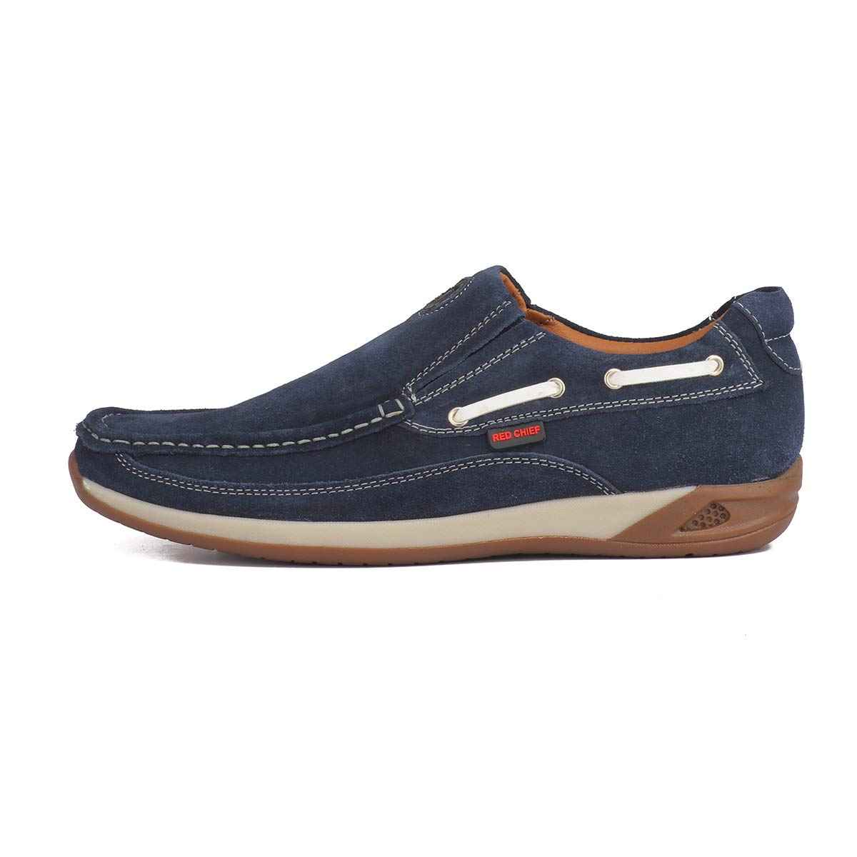 Red Chief Classic Slip-On | Casual Shoes for Men | Blue | TPR Sole